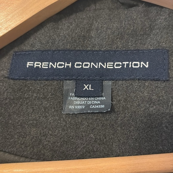 French Connection Gray Coat - Picture 5 of 5